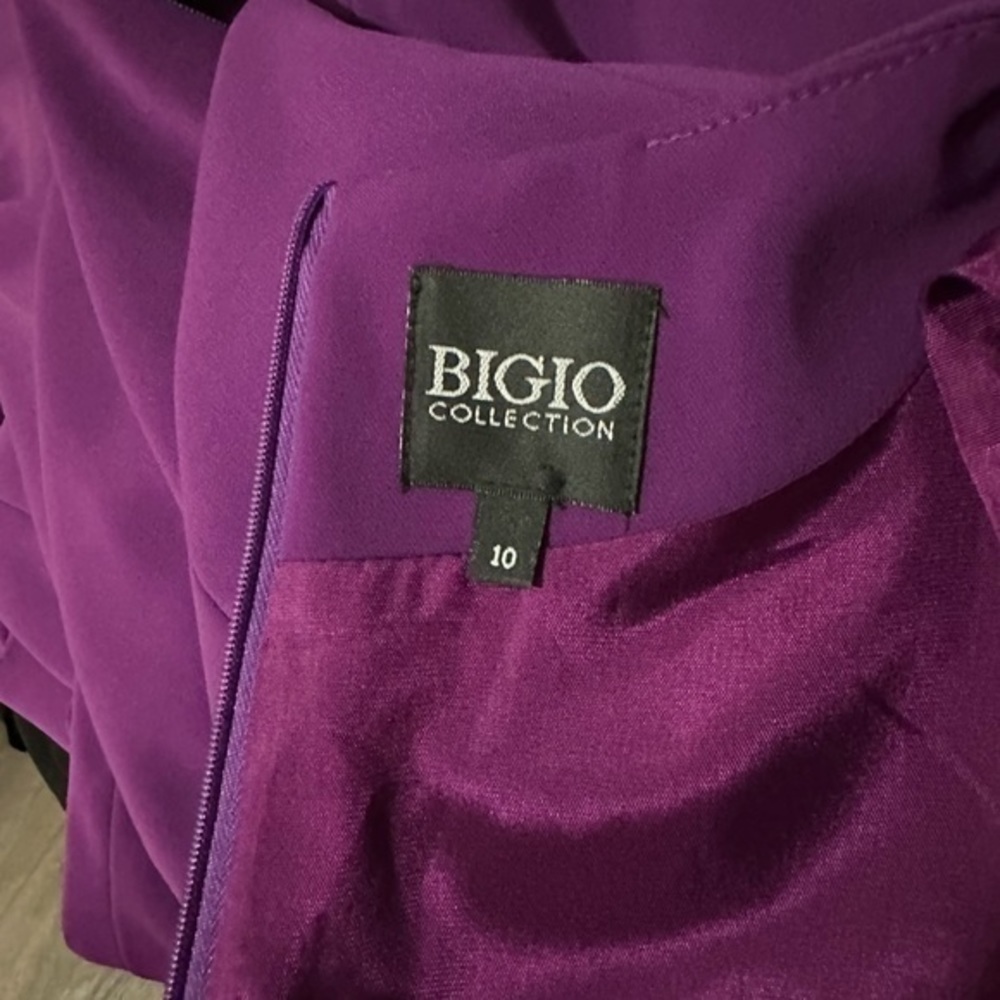 Bigio Collection Sheath Dress Size 10 - Picture 4 of 4